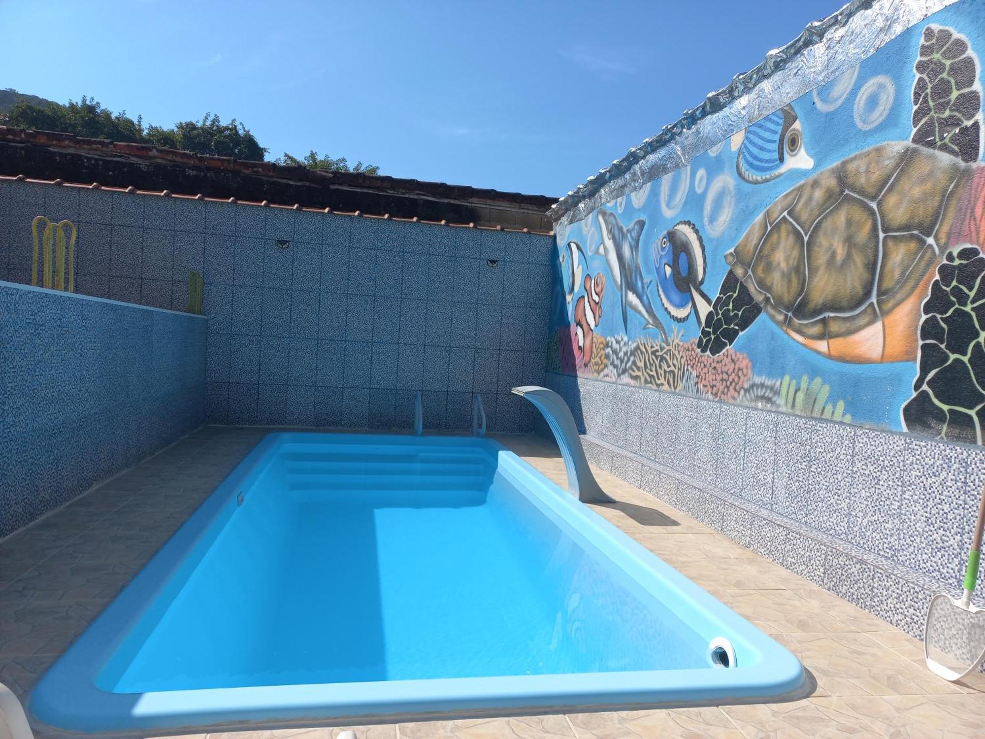 Villa Casa Ubatuba Com Piscina Esterno foto